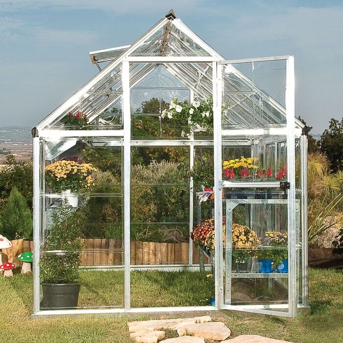 Växthus Harmony 7,9 m² Silver Canopia by Palram